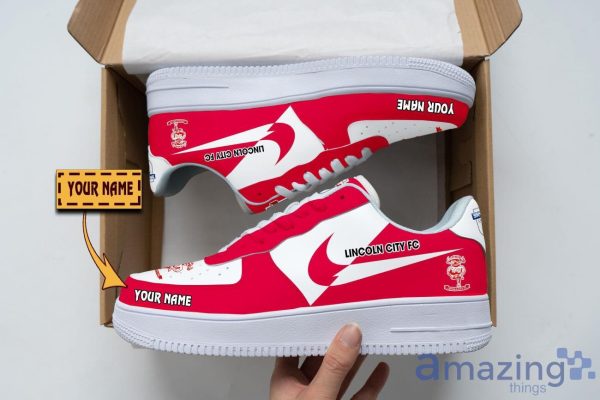 Lincoln City F.C Air Force Shoes Custom Name Men Women Gift AF1 Shoes Product Photo 1