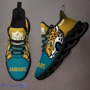 Jacksonville Jaguars Custom Name Max Soul Shoes Trending Sneakers For Fans Product Photo 3