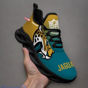 Jacksonville Jaguars Custom Name Max Soul Shoes Trending Sneakers For Fans Product Photo 4