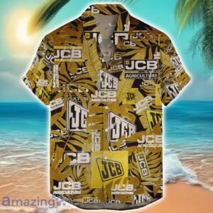 JCB Agricultural Tractors Tractor Retro Logo 3D Hawaiian Shirt Summer Holiday Gift Product Photo 1