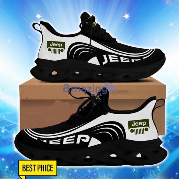 Jeep Max Soul Sneakers Logo Shoes For Fans Product Photo 2