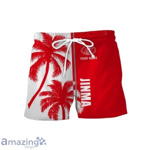 Jinma Combo Hawaiian Shirt & Short Summer Beach For Fans image Jinma Combo Hawaiian Shirt & Short Summer Beach For Fans Product Photo 2