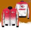 Kansas City Chiefs AOP Sleeve Pocket Bomber Jacket Hot Style 3D Printing