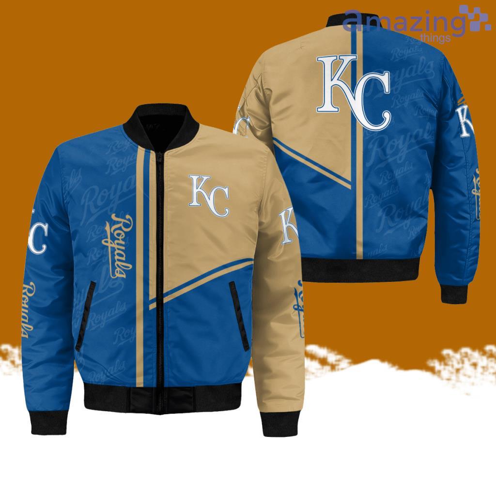 Kansas City Royals All Over Print Bomber Jacket Hot Style 3D Printing image Kansas City Royals All-Over-Print Bomber Jacket Hot Style 3D Printing Product Photo 1