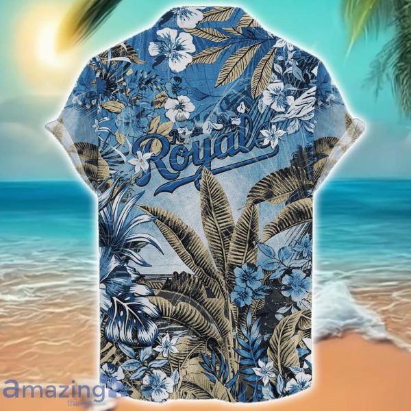 Kansas City Royals Tropical Skull Halloween 3D Hawaiian Shirt For Men Women MLB Fans Product Photo 2