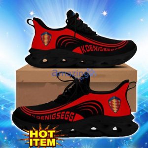 Koenigsegg Max Soul Sneakers Logo Shoes For Fans Product Photo 2