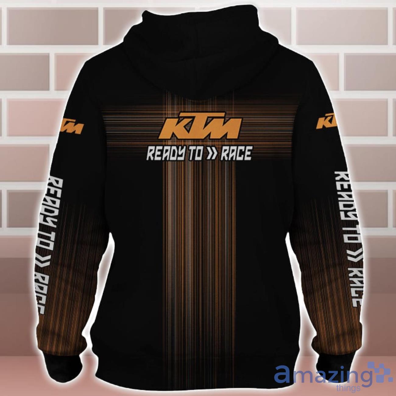 KTM Logo Custom Name 3D T Shirt Sweatshirt Hoodie Bomber Jacket image KTM Logo Custom Name 3D T-Shirt Sweatshirt Hoodie Bomber Jacket Product Photo 3