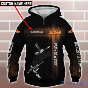 KTM Logo Custom Name 3D T Shirt Sweatshirt Hoodie Bomber Jacket image KTM Logo Custom Name 3D T-Shirt Sweatshirt Hoodie Bomber Jacket Product Photo 4