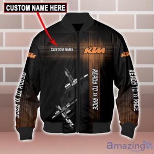 KTM Logo Custom Name 3D T Shirt Sweatshirt Hoodie Bomber Jacket image KTM Logo Custom Name 3D T-Shirt Sweatshirt Hoodie Bomber Jacket Product Photo 6