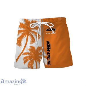 KTM Racing Combo Hawaiian Shirt & Short Summer Beach For Fans Product Photo 2