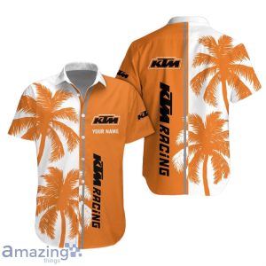 KTM Racing Combo Hawaiian Shirt & Short Summer Beach For Fans Product Photo 1