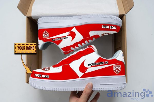 Morecambe F.C Air Force Shoes Custom Name Men Women Gift AF1 Shoes Product Photo 1