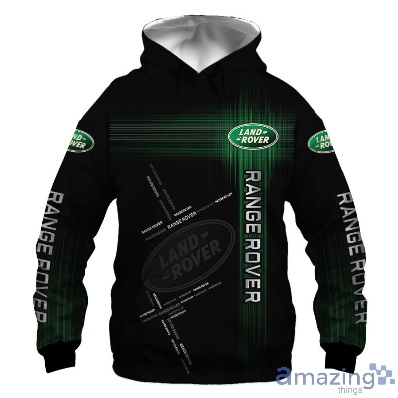 Land Rover Range Rover Logo Custom Name 3D T Shirt Sweatshirt Hoodie Bomber Jacket image Land Rover Range Rover Logo Custom Name 3D T-Shirt Sweatshirt Hoodie Bomber Jacket Product Photo 1