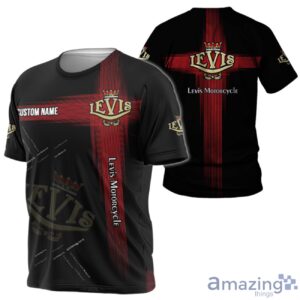 Levis AS Logo Custom Name 3D T Shirt Sweatshirt Hoodie Bomber Jacket image Levis AS Logo Custom Name 3D T-Shirt Sweatshirt Hoodie Bomber Jacket Product Photo 2