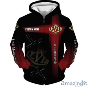 Levis AS Logo Custom Name 3D T Shirt Sweatshirt Hoodie Bomber Jacket image Levis AS Logo Custom Name 3D T-Shirt Sweatshirt Hoodie Bomber Jacket Product Photo 4