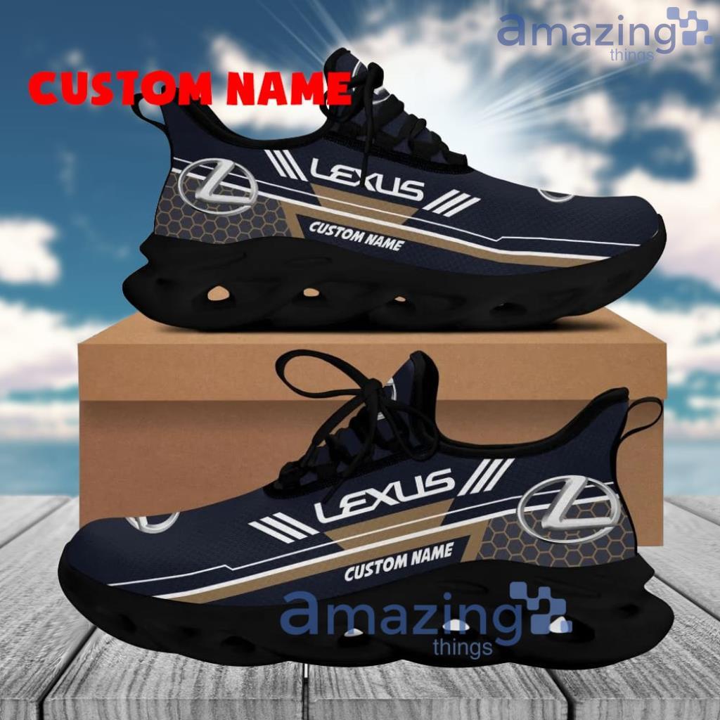 Lexus Logo Brand Clunky Max Soul Shoes Pattern Modern Footwear Trend For Men And Women Custom Name image Lexus Logo Brand Clunky Max Soul Shoes Pattern Modern Footwear Trend For Men And Women Custom Name Product Photo 1