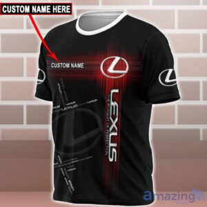 Lexus Logo Custom Name 3D T Shirt Sweatshirt Hoodie Bomber Jacket image Lexus Logo Custom Name 3D T-Shirt Sweatshirt Hoodie Bomber Jacket Product Photo 2