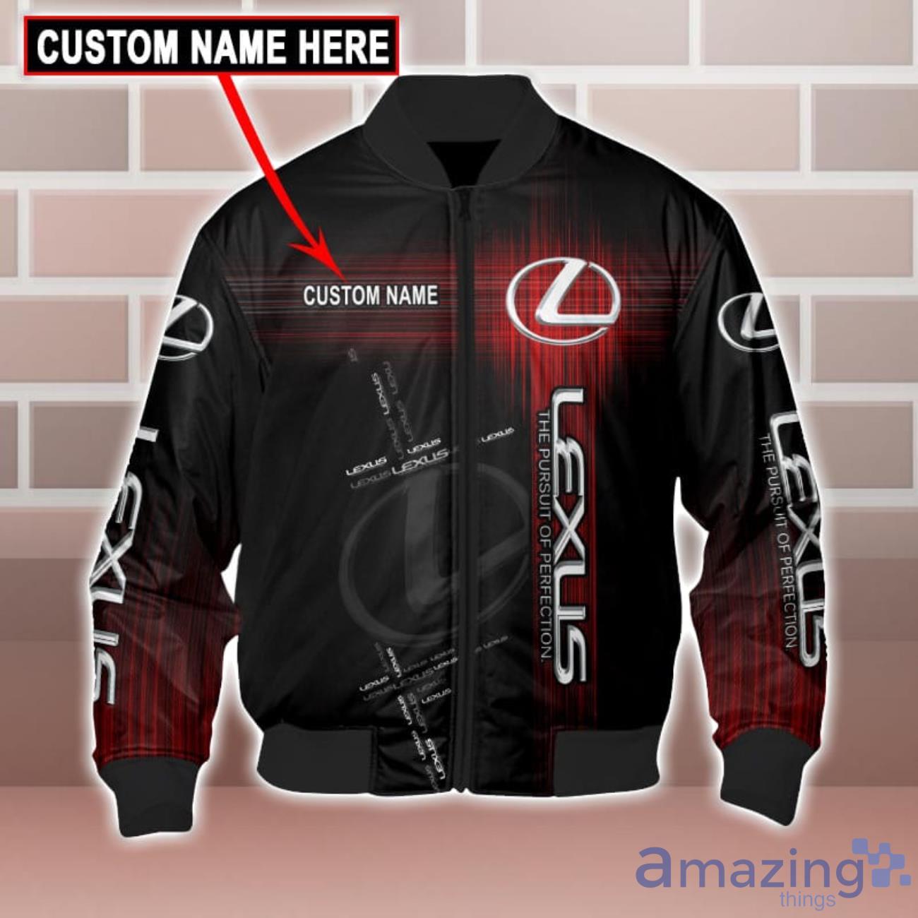 Lexus Logo Custom Name 3D T Shirt Sweatshirt Hoodie Bomber Jacket image Lexus Logo Custom Name 3D T-Shirt Sweatshirt Hoodie Bomber Jacket Product Photo 6