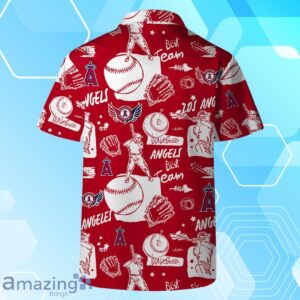 Los Angeles Angels MLB Logo Legend Team Hawaiian Shirt And Short Product Photo 4