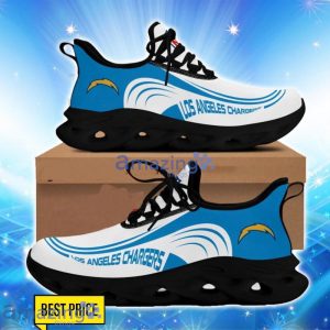 Los Angeles Chargers Max Soul Sneakers Logo Shoes For Fans Product Photo 2