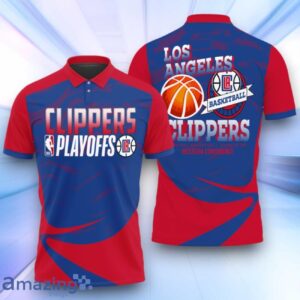 Los Angeles Clippers Style NBA Playoffs New Design Basketball 2024 Polo Shirt For Men Women Product Photo 1
