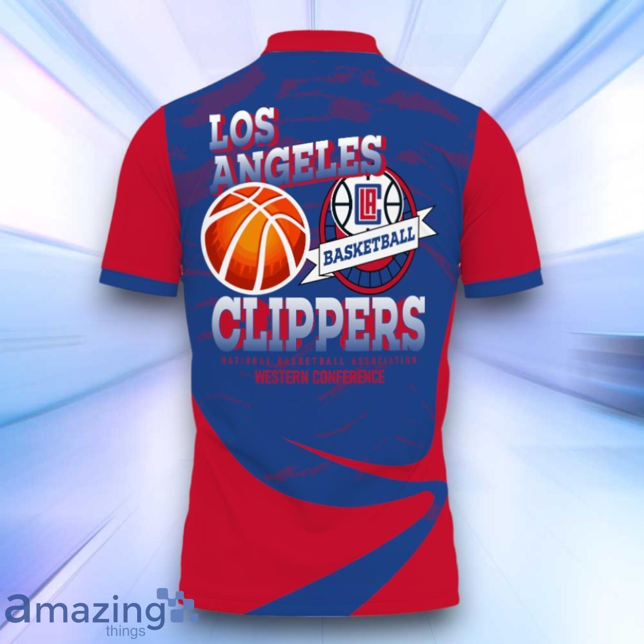 Los Angeles Clippers Style NBA Playoffs New Design Basketball 2024 Polo Shirt For Men Women image Los Angeles Clippers Style NBA Playoffs New Design Basketball 2024 Polo Shirt For Men Women Product Photo 3