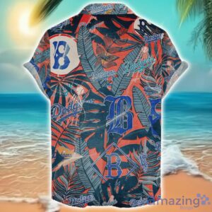 Los Angeles Dodgers 3D Hawaiian Shirt Retro Logo Revolution MLB New Design Summer Gift For Men Women Product Photo 2