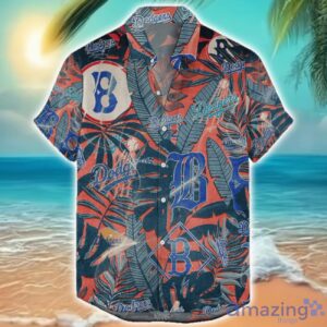 Los Angeles Dodgers 3D Hawaiian Shirt Retro Logo Revolution MLB New Design Summer Gift For Men Women Product Photo 1