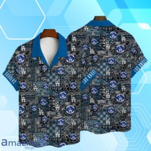 Los Angeles Dodgers MLB Summer Hawaiian Shirt And Short image Los Angeles Dodgers MLB Summer Hawaiian Shirt And Short Product Photo 2