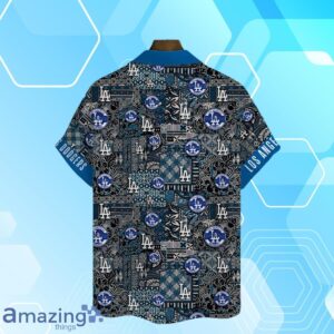 Los Angeles Dodgers MLB Summer Hawaiian Shirt And Short image Los Angeles Dodgers MLB Summer Hawaiian Shirt And Short Product Photo 4