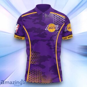 Los Angeles Lakers Style NBA Playoffs New Design Basketball 2024 Polo Shirt Product Photo 2