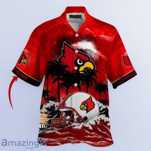 Louisville Cardinals NCAA Best Hawaiian Shirt For Men Women Custom Name Product Photo 2