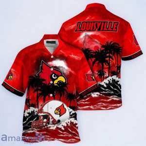 Louisville Cardinals NCAA Best Hawaiian Shirt For Men Women Custom Name Product Photo 1