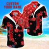 Louisville Cardinals Star Tropical Flower 3D Printed Hawaiian Shirt Personalized Name