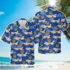 LTV A-7 Corsair II and Grumman A-6 Intruder Inflight Navy VX-5 Vampires Hawaii 3D Hawaiian Shirt