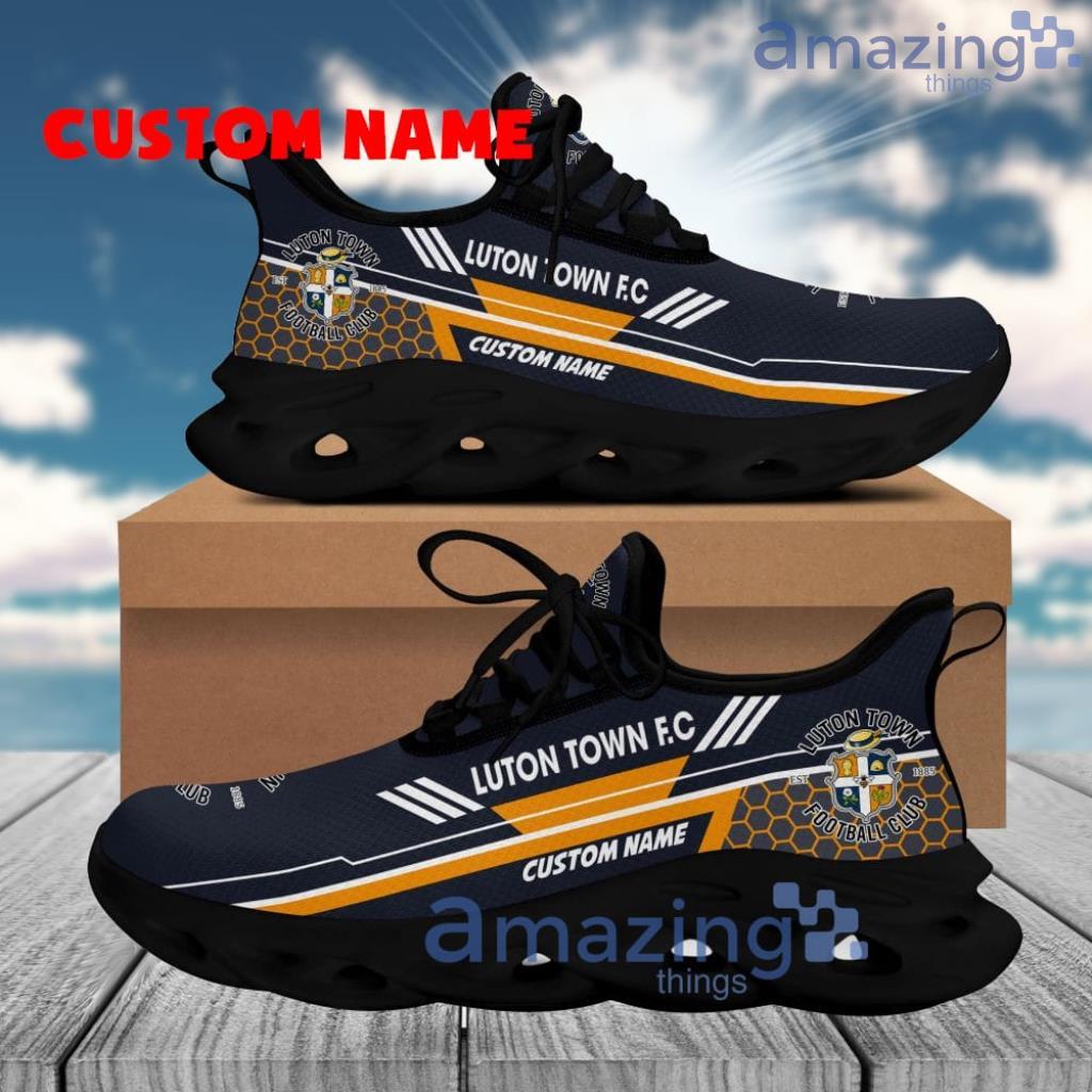 Luton Town F.C Logo Brand Clunky Max Soul Shoes Pattern Modern Footwear Trend For Men And Women Custom Name image Luton Town F.C Logo Brand Clunky Max Soul Shoes Pattern Modern Footwear Trend For Men And Women Custom Name Product Photo 1