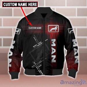 Man Logo Custom Name 3D T-Shirt Sweatshirt Hoodie Bomber Jacket Product Photo 6