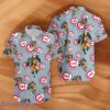 Marvel Wolverine Mens Hawaiian Golf Shirts Chicago Cubs-