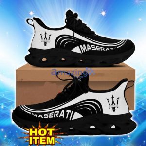 Maserati Max Soul Sneakers Logo Shoes For Fans Product Photo 2