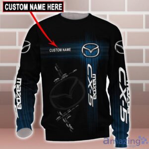 Mazda CX5 Logo Custom Name 3D T-Shirt Sweatshirt Hoodie Bomber Jacket Product Photo 5