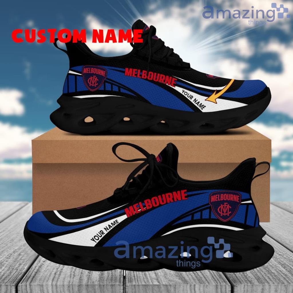 Melbourne Football Club Logo Brand Clunky Max Soul Shoes Trendsetting Kicks For Big Fans Custom Name image Melbourne Football Club Logo Brand Clunky Max Soul Shoes Trendsetting Kicks For Big Fans Custom Name Product Photo 1