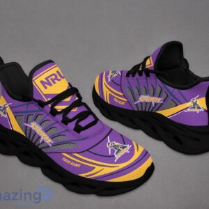 Melbourne Storm Custom Name NRL Max Soul Shoes Product Photo 3