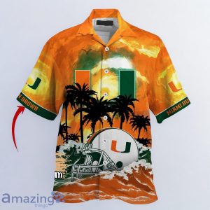 Miami Hurricanes NCAA Best Hawaiian Shirt For Men Women Custom Name Product Photo 2
