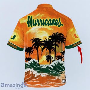 Miami Hurricanes NCAA Best Hawaiian Shirt For Men Women Custom Name Product Photo 3