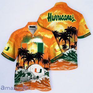 Miami Hurricanes NCAA Best Hawaiian Shirt For Men Women Custom Name Product Photo 1
