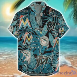 Miami Marlins 3D Hawaiian Shirt Retro Logo Revolution MLB New Design Summer Gift For Men Women Product Photo 1