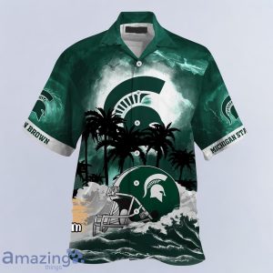 Michigan State Spartans NCAA Best Hawaiian Shirt For Men Women Custom Name image Michigan State Spartans NCAA Best Hawaiian Shirt For Men Women Custom Name Product Photo 2