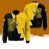 Michigan Wolverines Graphic Bomber Jacket Hot Style 3D Printing
