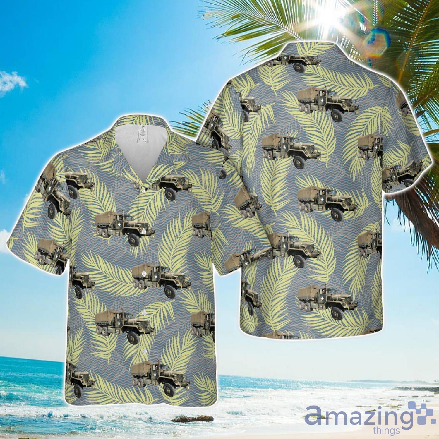 MILITARY M54 REO 5 ton 6x6 Truck Hawaiian Shirt Summer Holiday Gift image MILITARY M54 REO 5 ton 6x6 Truck Hawaiian Shirt Summer Holiday Gift Product Photo 1