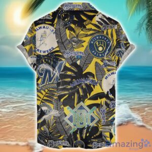 Milwaukee Brewers 3D Hawaiian Shirt Retro Logo Revolution MLB New Design Summer Gift For Men Women Product Photo 2